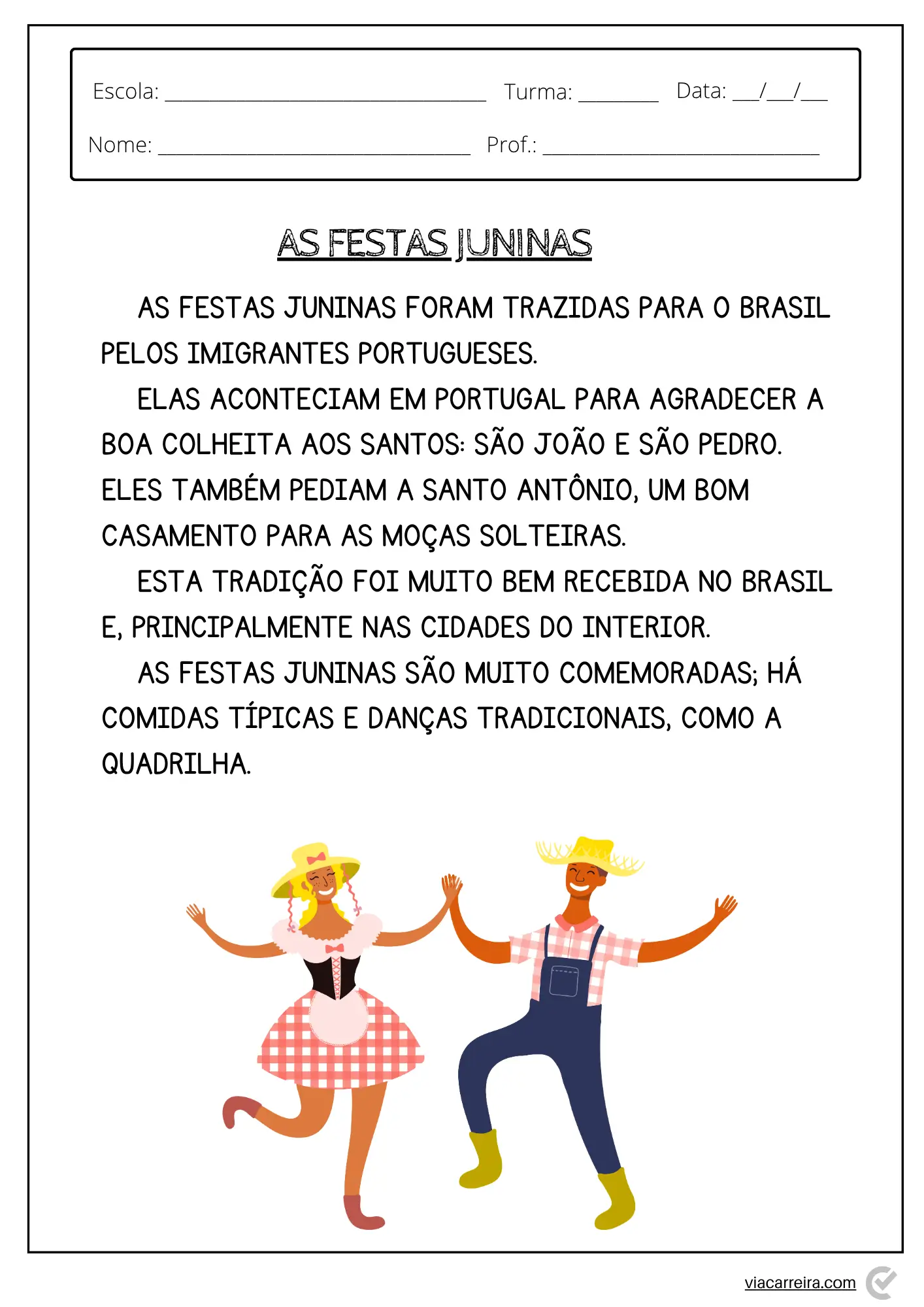 erros comuns sobre a origem da festa junina