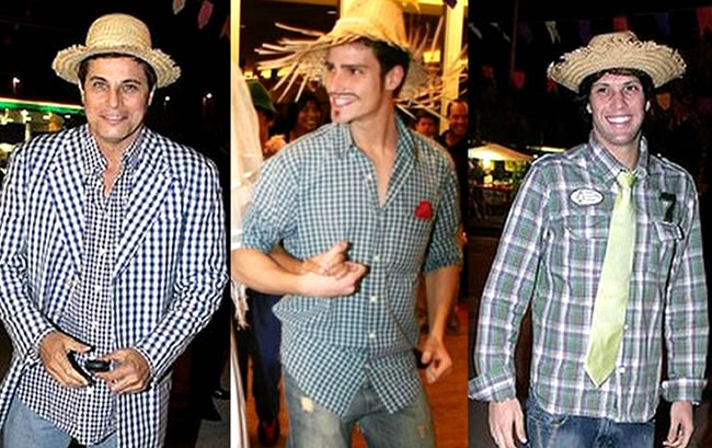 festa junina homem
