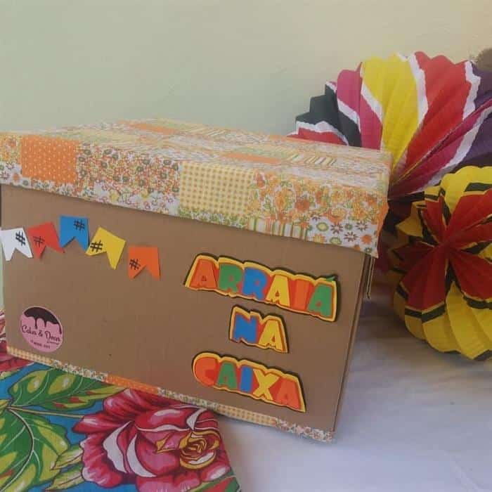 festa junina na caixa