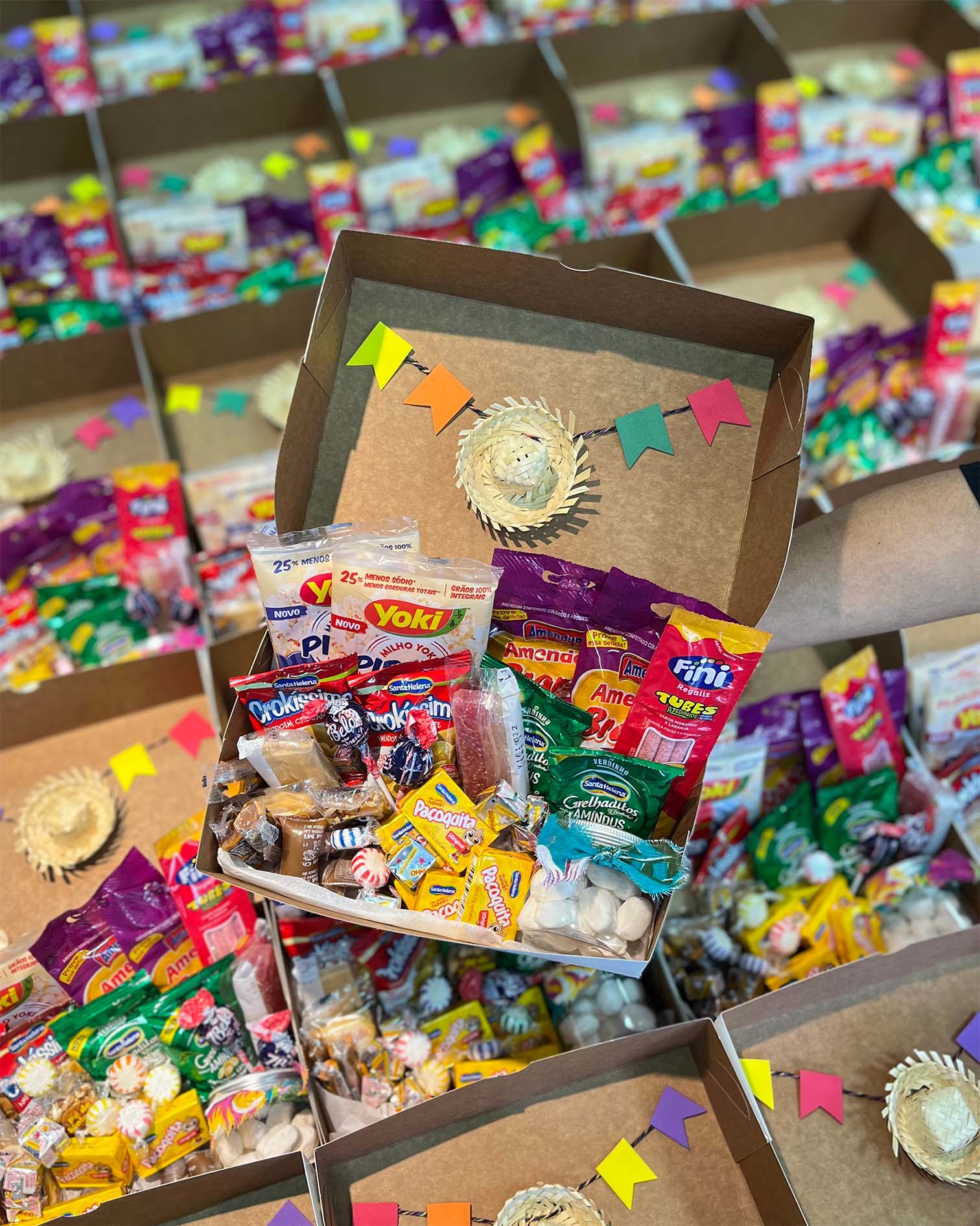 festa junina na caixa
