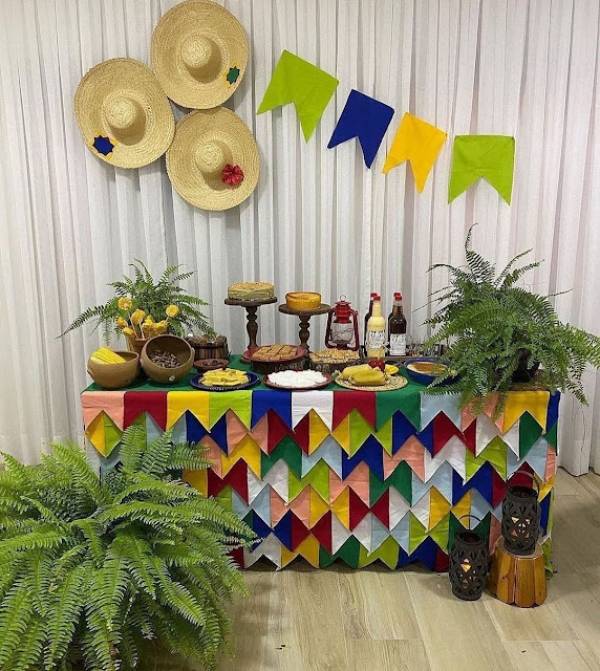quanto custa a ornamentação de uma festa junina completa