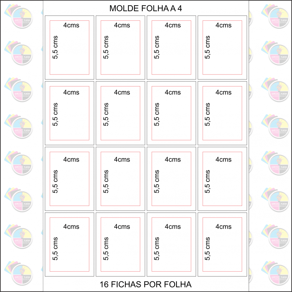 fichas de bar para imprimir