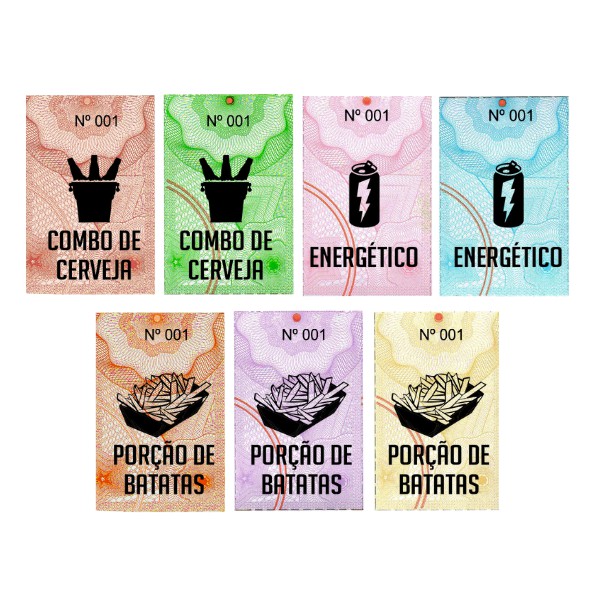 modelos de fichas de bebidas