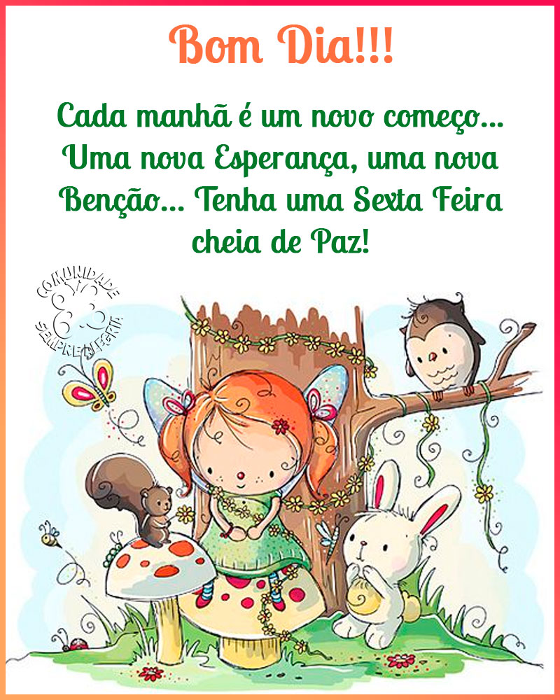 gifs bom dia sexta