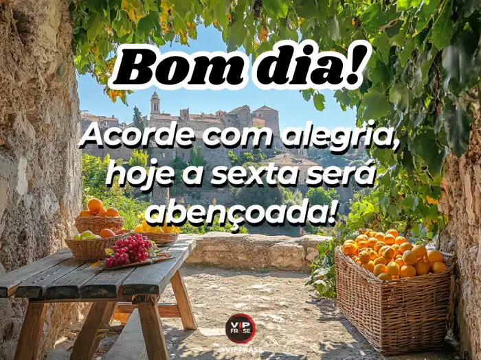 mensagens de bom dia sexta-feira