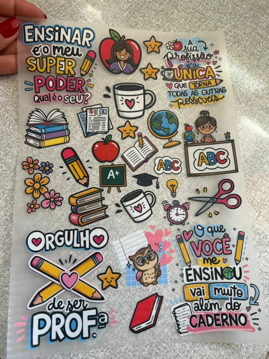 figurinhas para grupos de professores