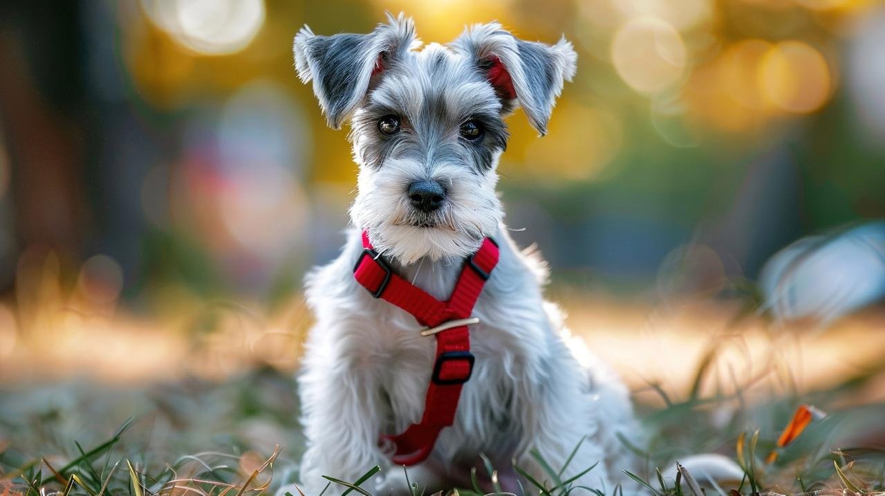 filhote de schnauzer