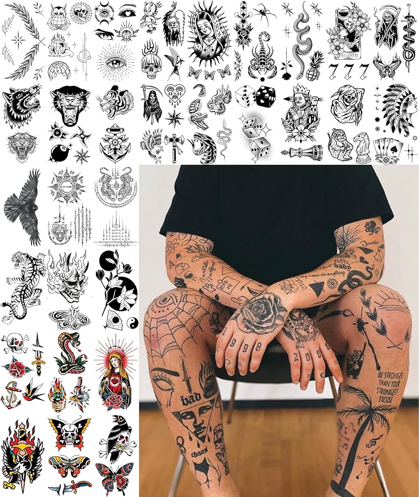 Significado das Flash Tattoos de Números: 777 e 444