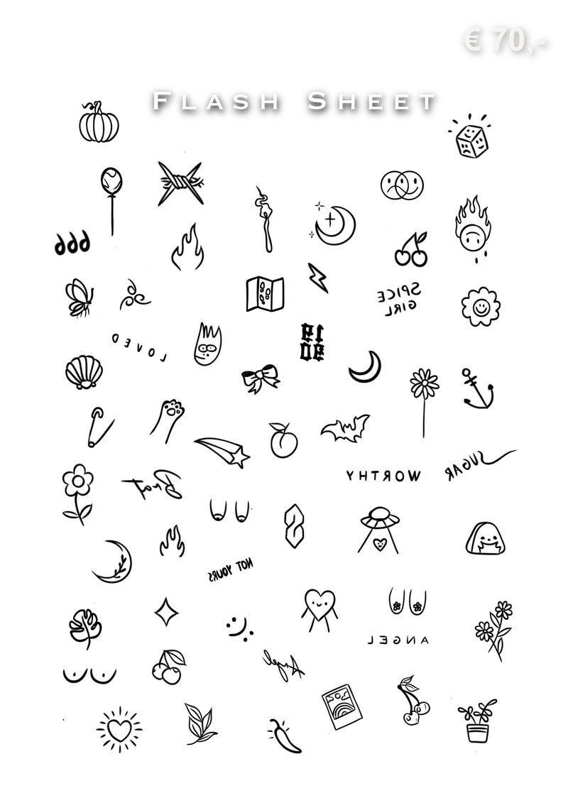 flash tattoo simples