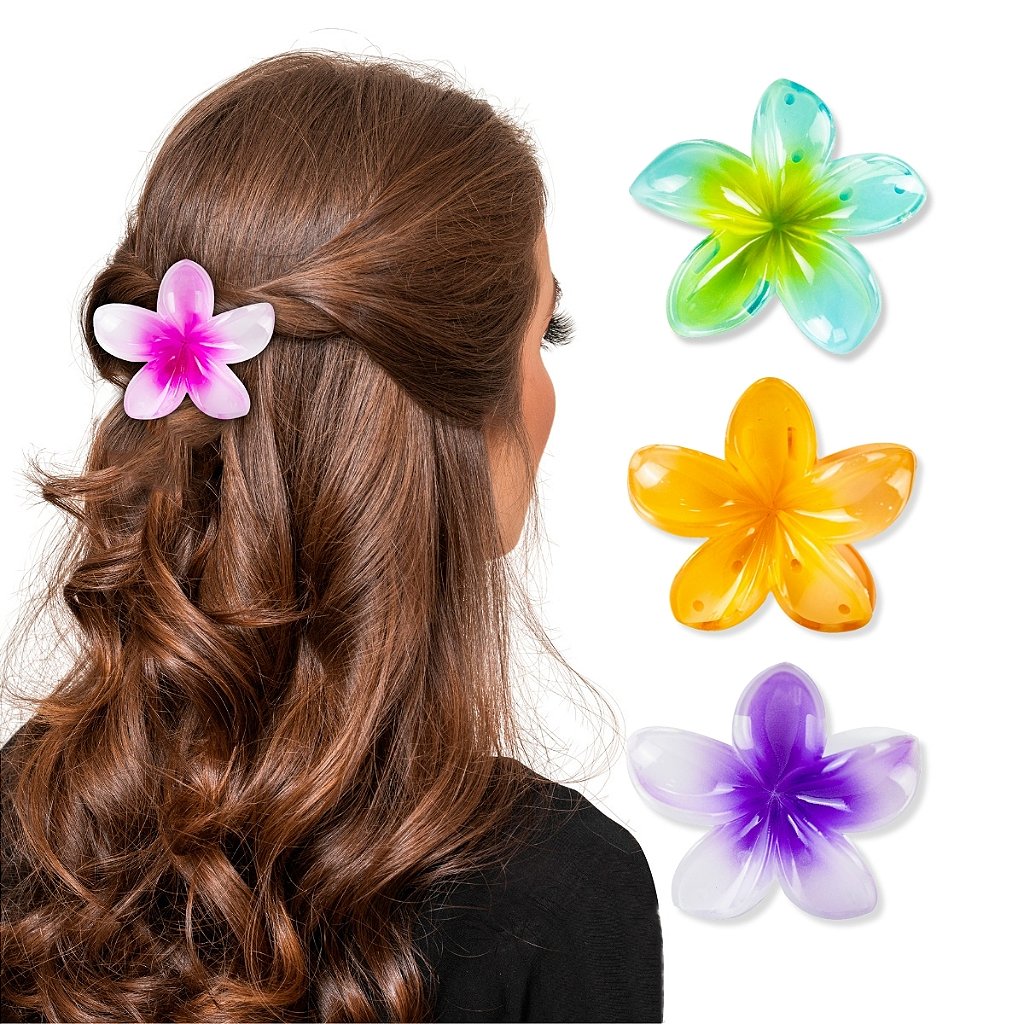 DIY: Como Fazer Flores de Crochê e Kanzashi para o Cabelo