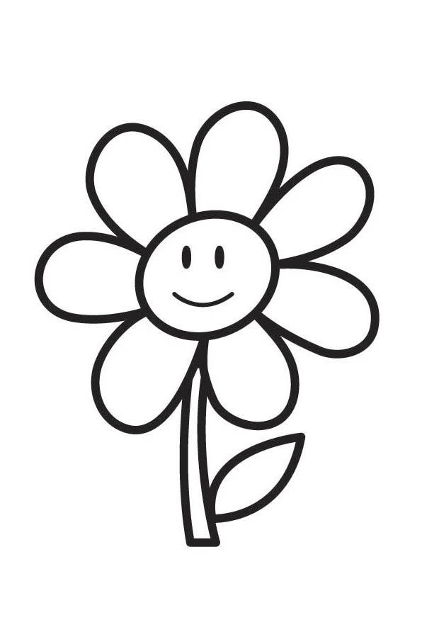 flores para colorir online