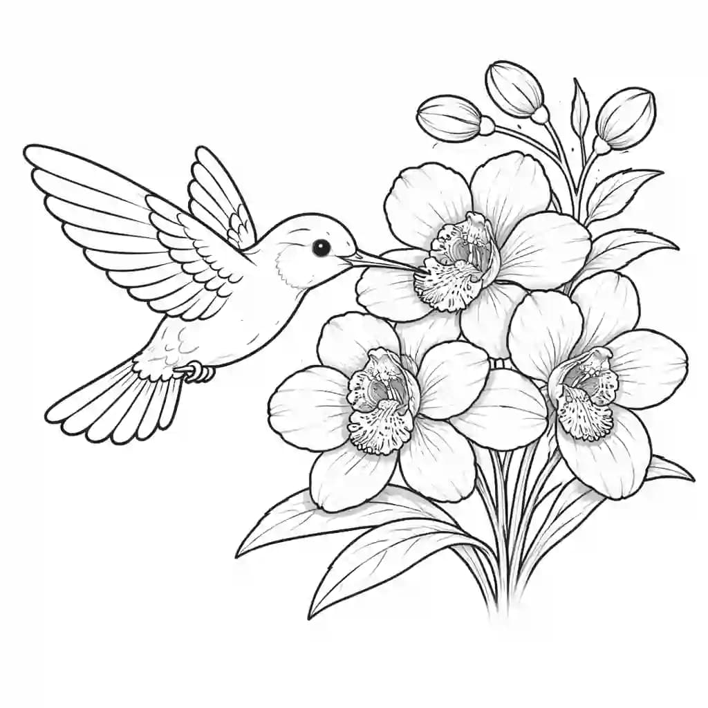 flores para colorir para crianças