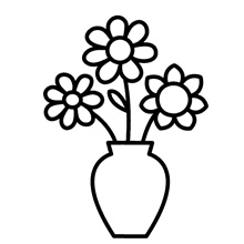 flores para colorir para crianças