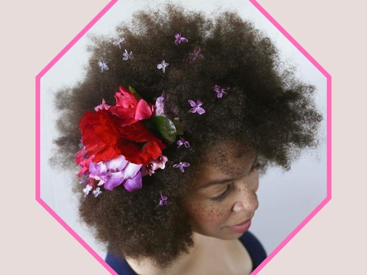 flores para cabelo