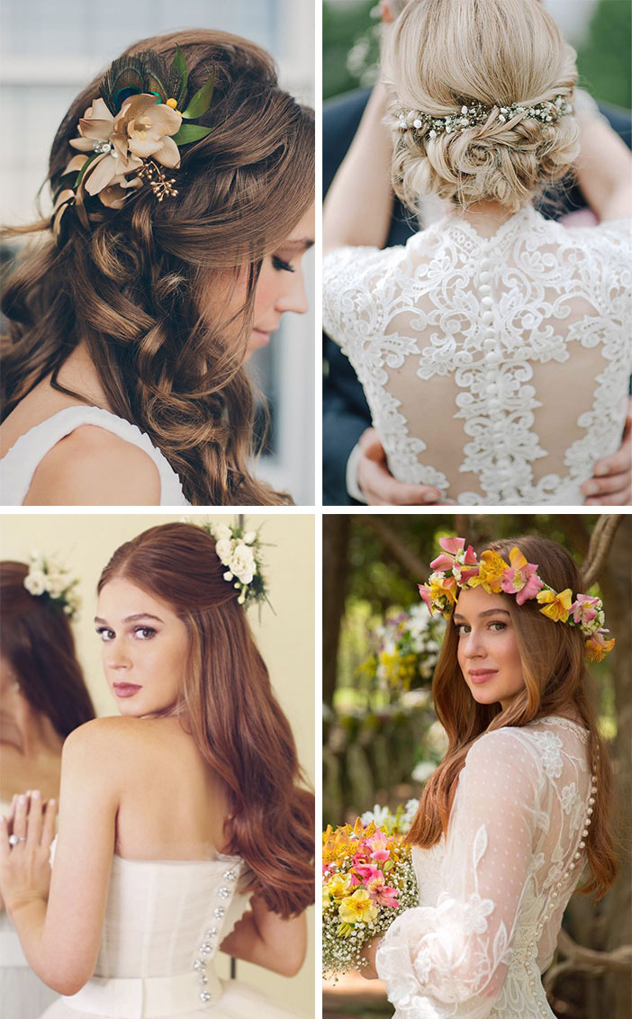 como evitar que a flor do cabelo caia