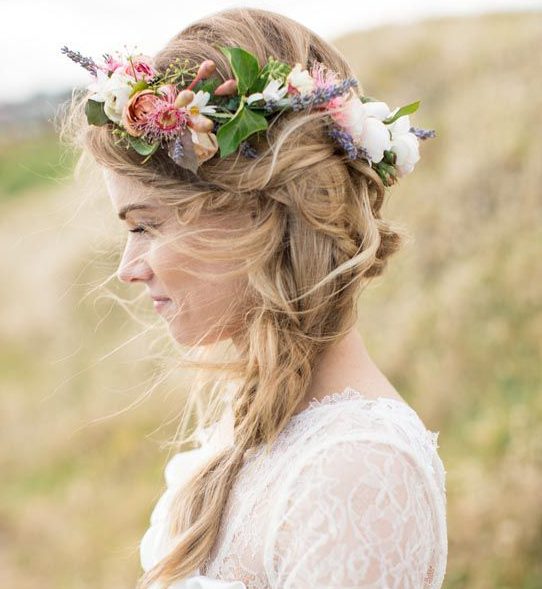 flores para cabelo de noiva