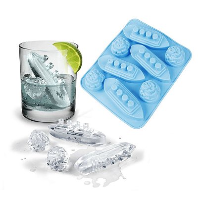 formas de gelo diferentes