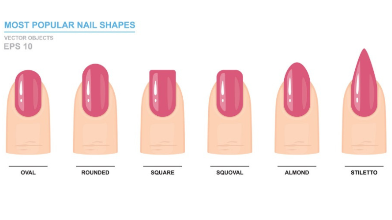 5 cores de esmalte que combinam com unha quadrada