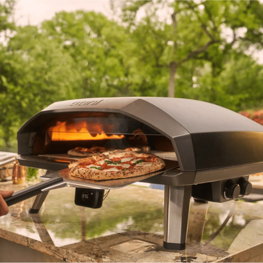 forno de pizza portátil a gás