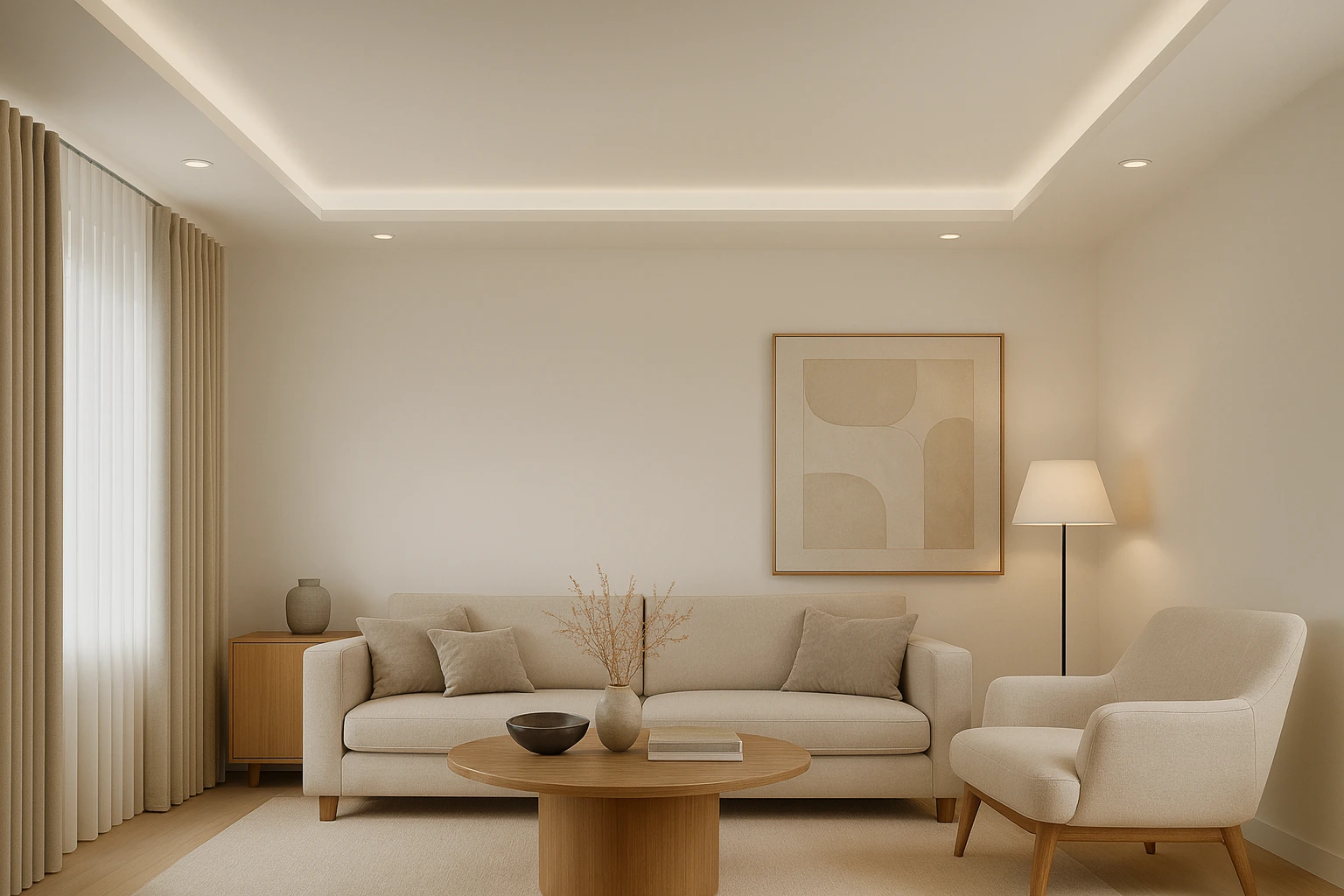 Como escolher o melhor tipo de forro de gesso para sua sala?