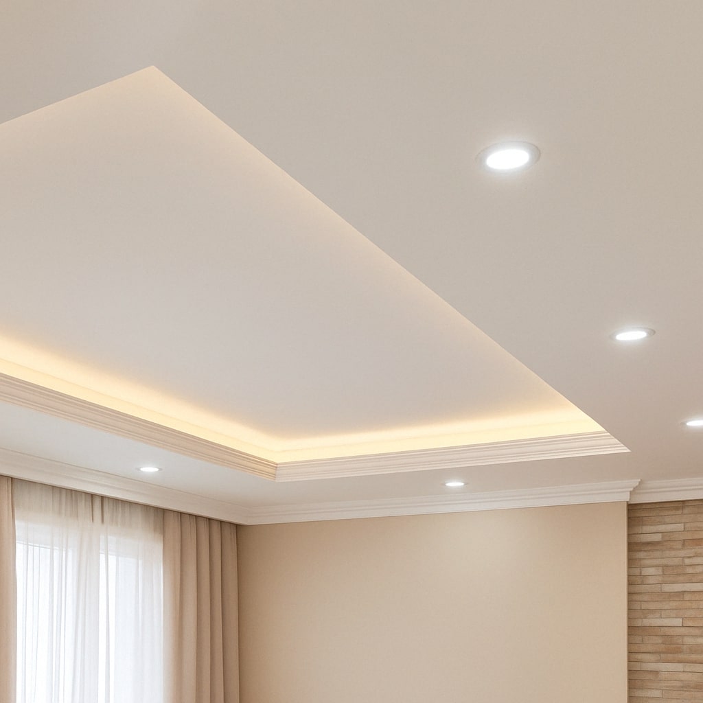 Tendências de iluminação para forro de gesso em 2026