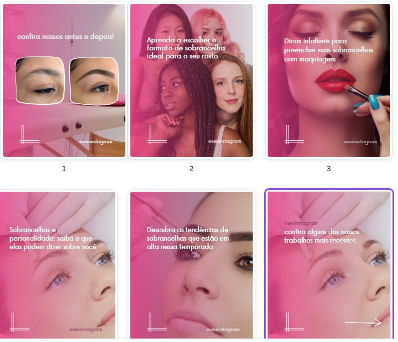 5 ideias de títulos