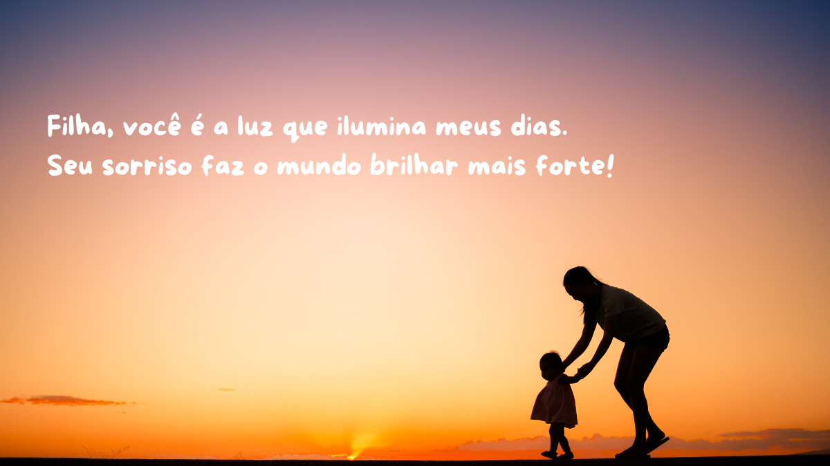 foto com filho frases