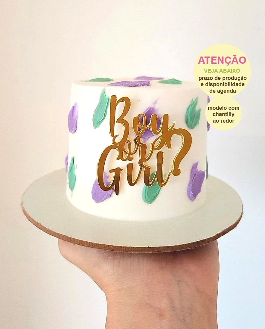 bolo chá revelação vs. bolo chá de bebê: qual a diferença?