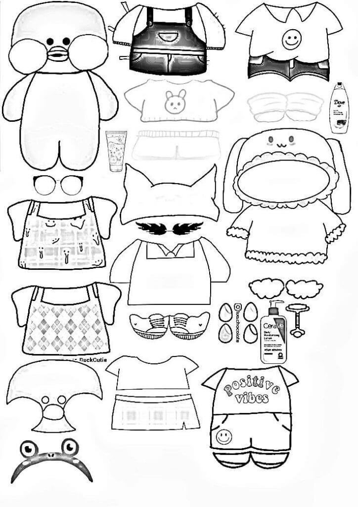 paper duck customizado