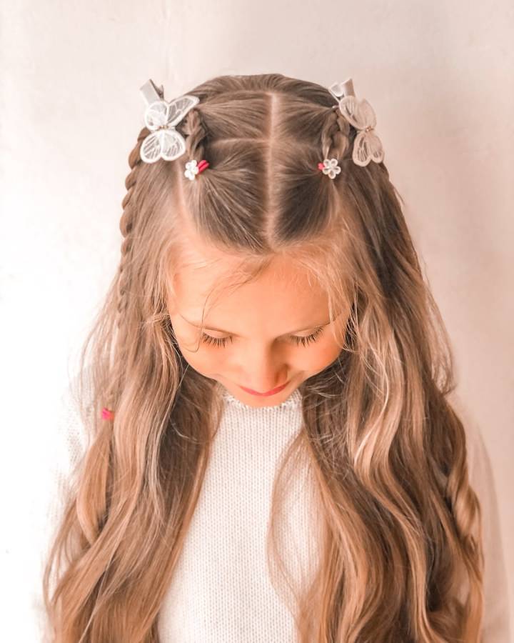 penteado infantil fácil rápido