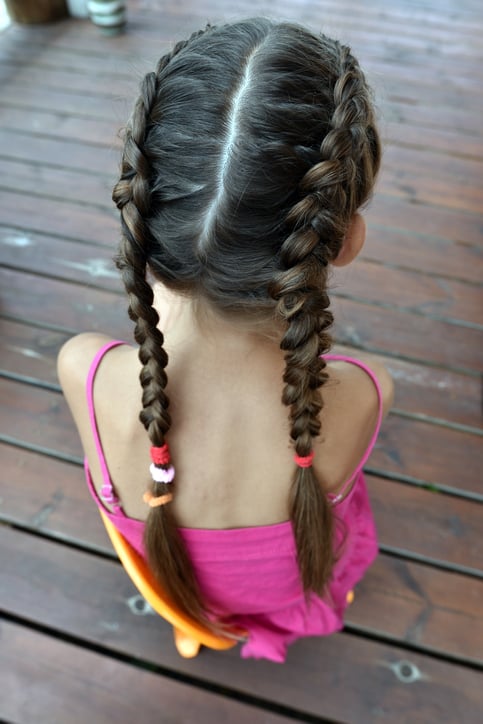 penteado infantil para brincar