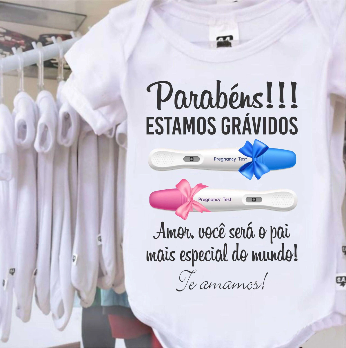 body gravidez anúncio