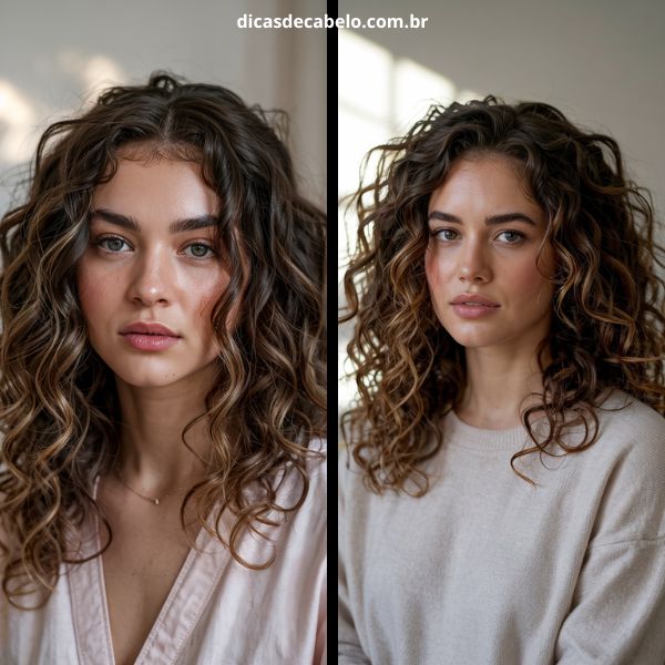 erros comuns ao pintar cabelo cacheado castanho claro