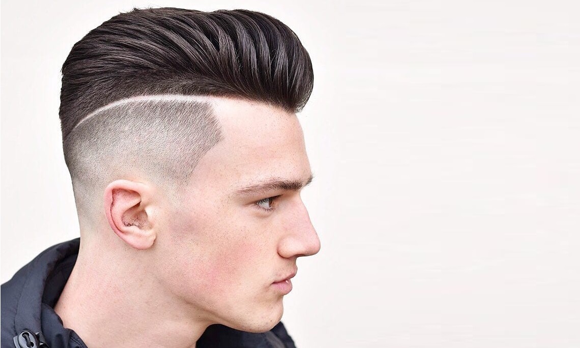 corte degradê masculino vs undercut