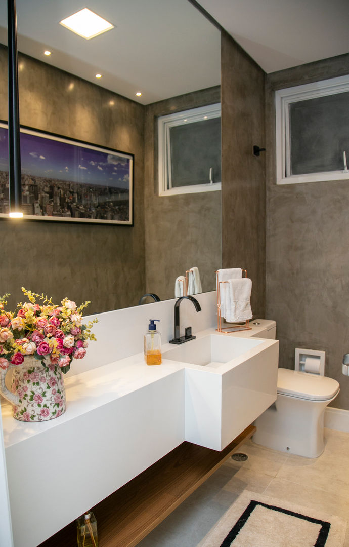 ideias de decoração para banheiro com banheira de hidromassagem