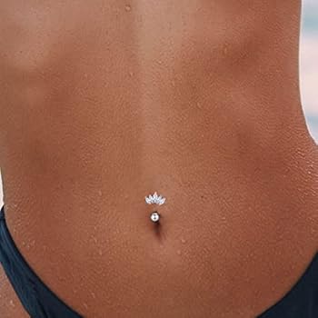Os Melhores Materiais para Piercing no Umbigo: Titânio vs. Aço Cirúrgico