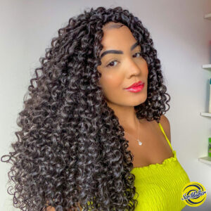 fotos de cabelo orgânico cacheado para inspiração