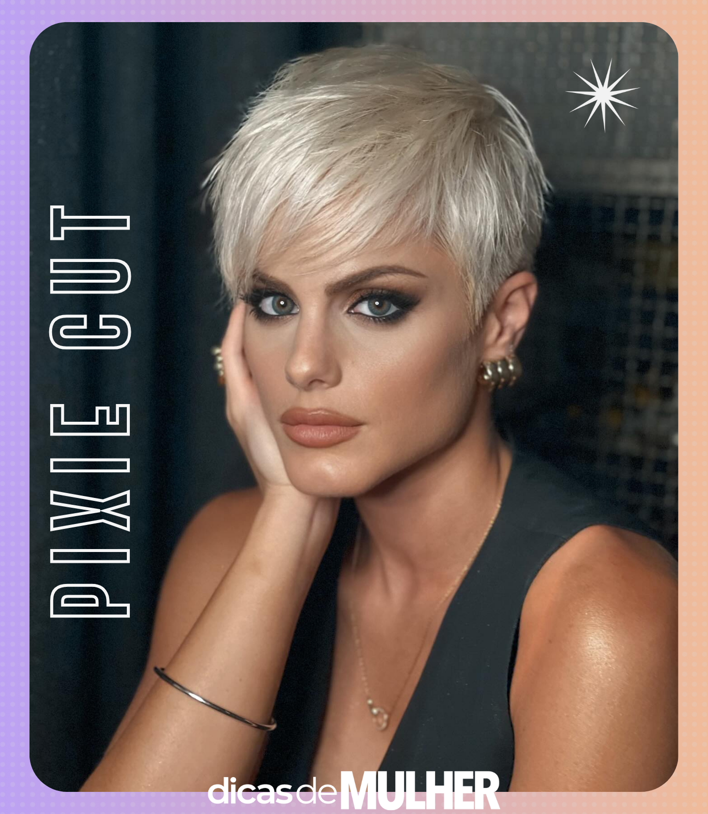 bob cut para cabelos finos