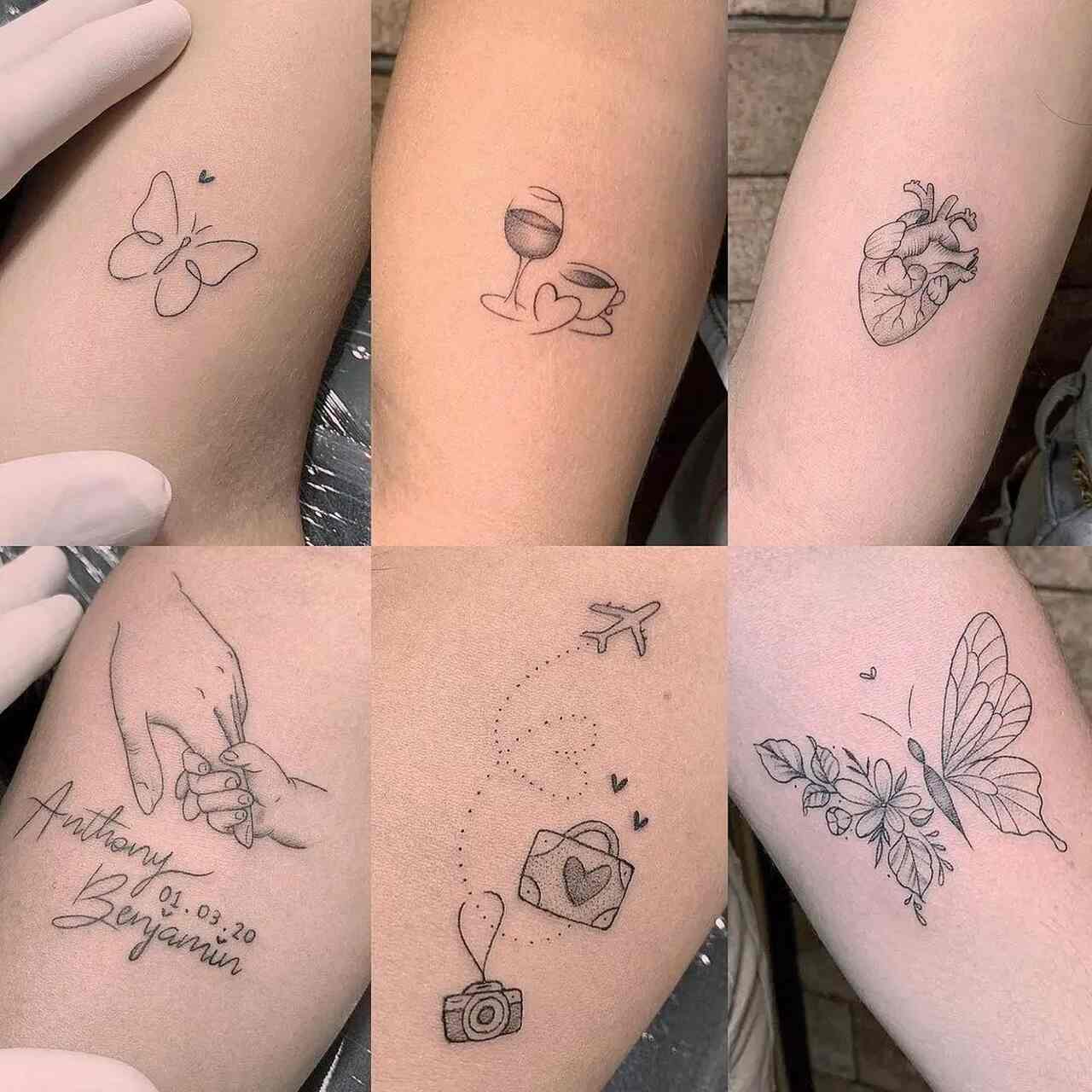 fotos de tatuagem feminina delicada no pulso