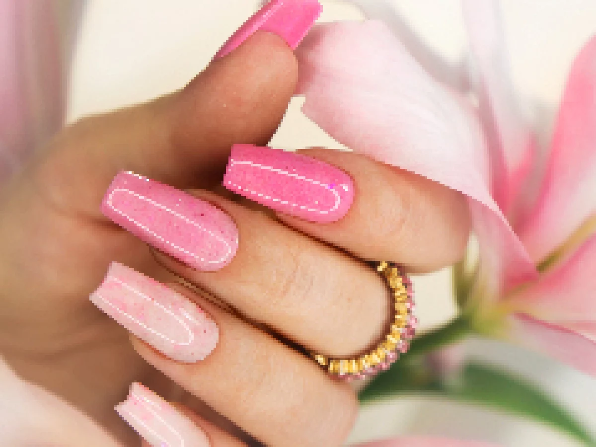 unhas de gel simples vs unhas em acrílico