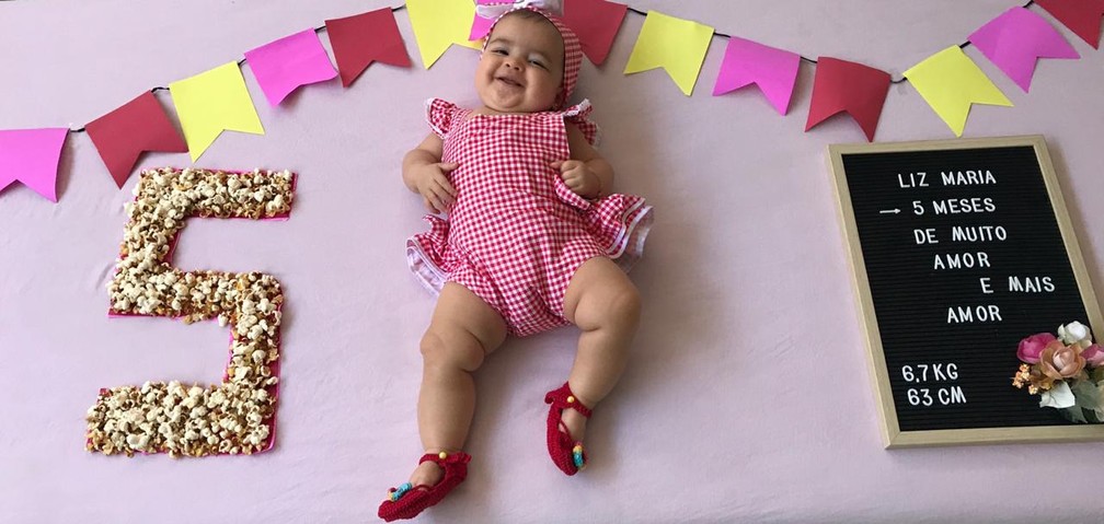 ideias criativas para fotos de mesversário festa junina