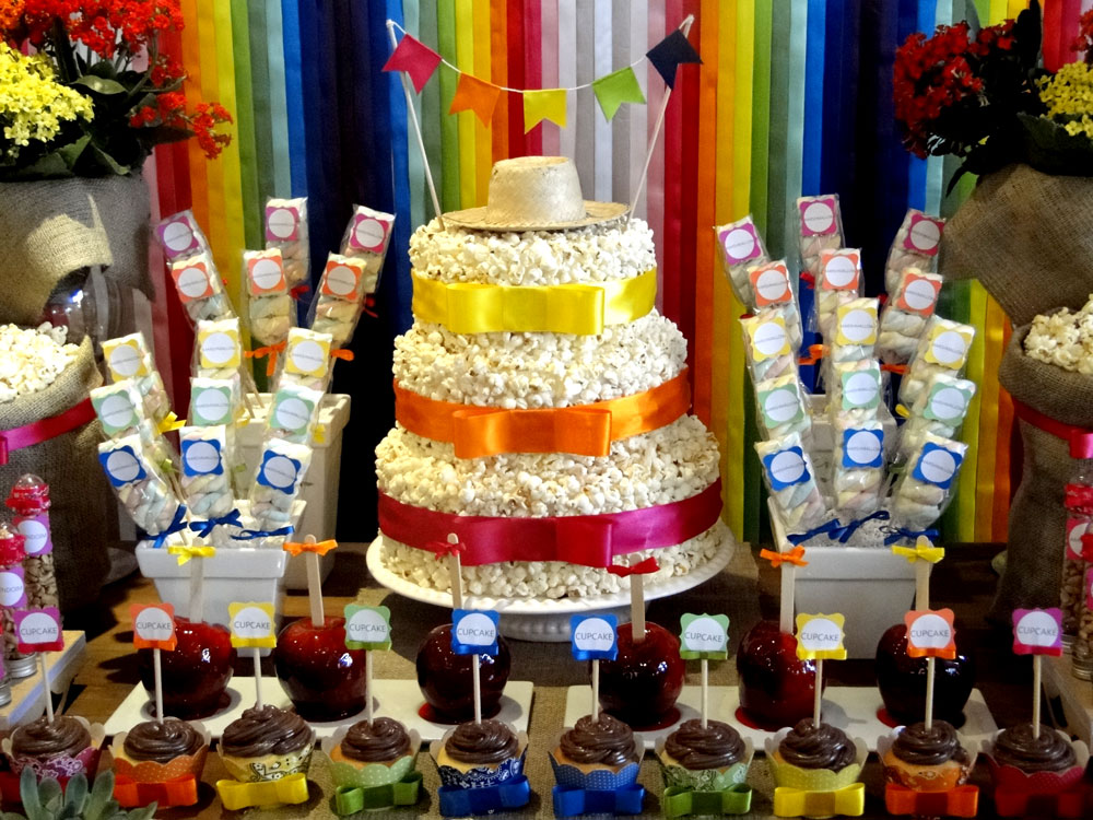 ideias criativas para fotos de mesversário festa junina