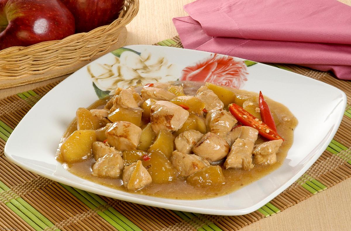 Frango Com Maça