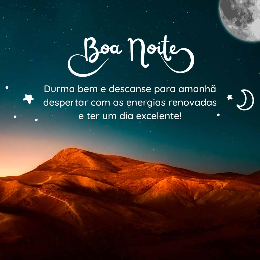 desejos de boa noite