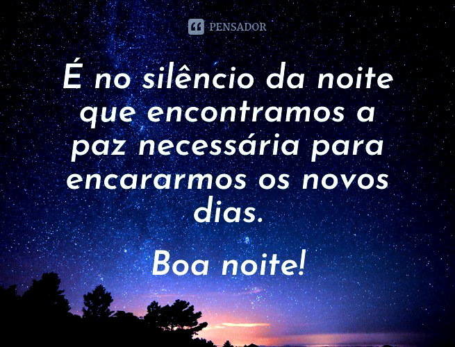 textos de boa noite