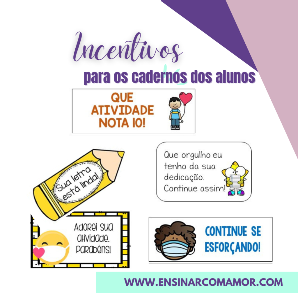 palavras de apoio para alunos