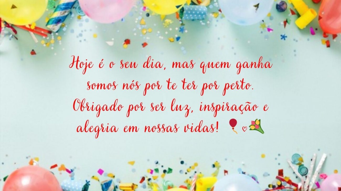 frases de aniversário curtas para status do whatsapp