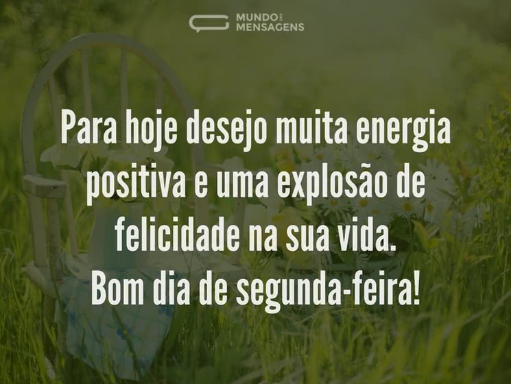 frases bom dia segunda feira 2026