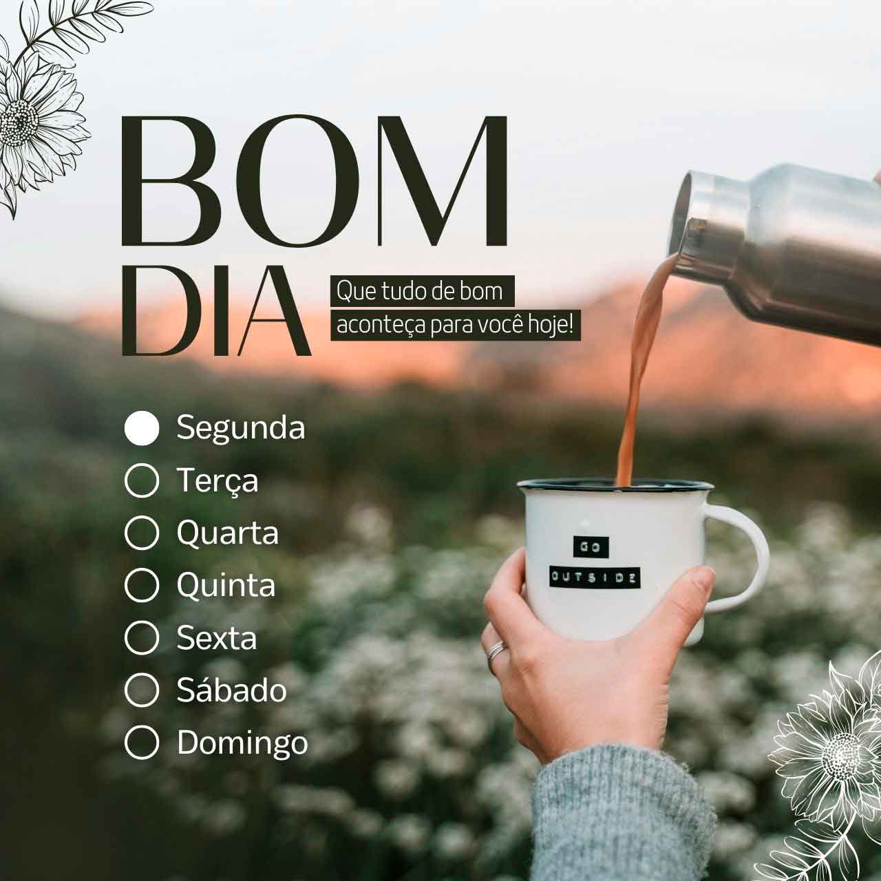 frases curtas segunda feira