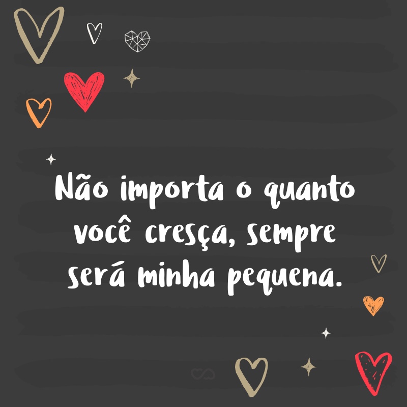 frases curtas para filha